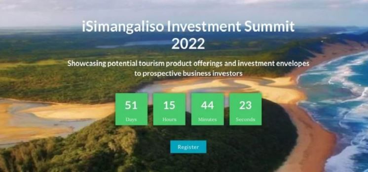 iSimangaliso Investment Summit online registration now open.